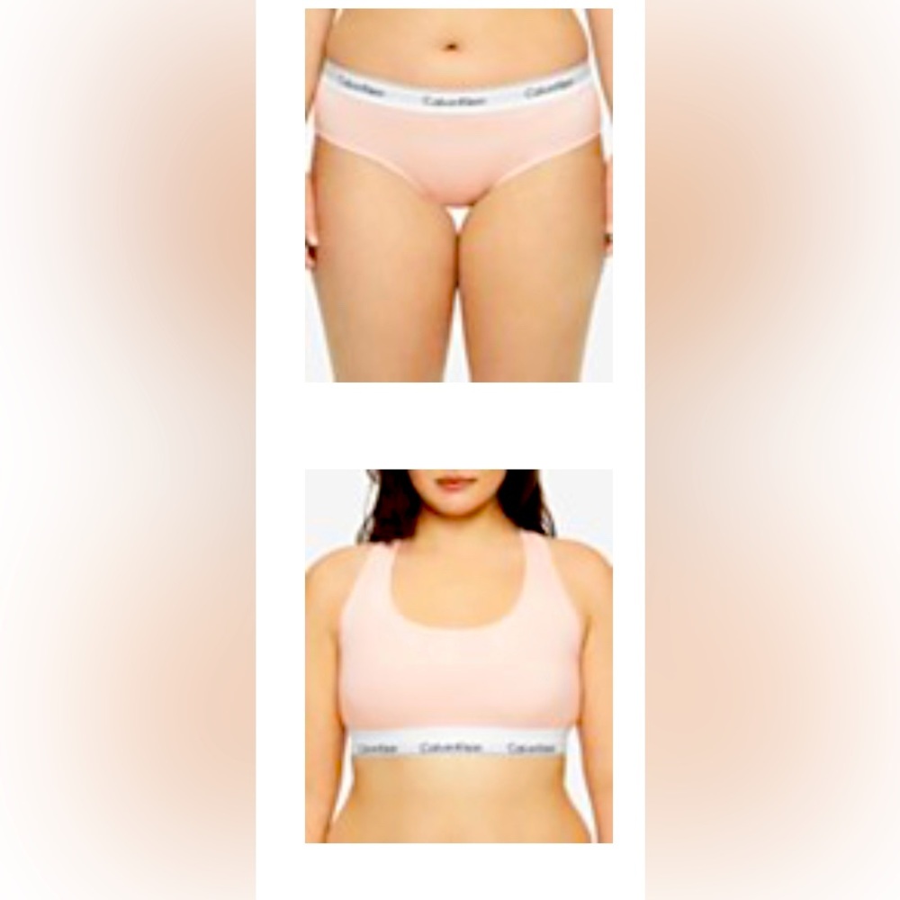Calvin Klein 3x Bralette and underwear set